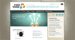 Desktop Screenshot of firstthird.org